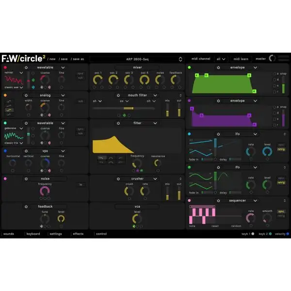 Best Pirce π FutureAudWkshp FAW Circle2 Synthesizer - Electronic Delivery π― 1 Best Pirce π FutureAudWkshp FAW Circle2 Synthesizer - Electronic Delivery π―