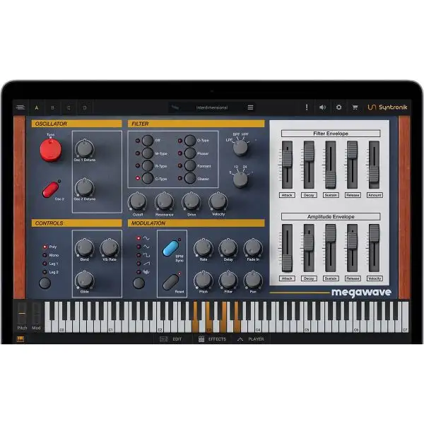 Deals ⭐ IK Multimedia Syntronik 2 Megawave Synthesizer - Electronic Delivery ⌛ 1 Deals ⭐ IK Multimedia Syntronik 2 Megawave Synthesizer - Electronic Delivery ⌛