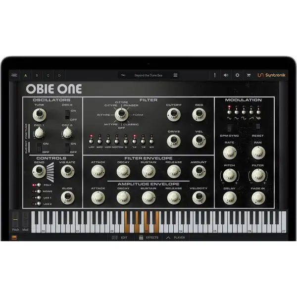 Best Sale 🥰 IK Multimedia Syntronik 2 Obie One Synthesizer - Electronic Delivery 👏 1 Best Sale 🥰 IK Multimedia Syntronik 2 Obie One Synthesizer - Electronic Delivery 👏