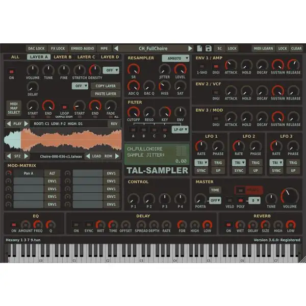 Best Pirce 🔔 TAL SOFTWARE Sampler 🤩 1 Best Pirce 🔔 TAL SOFTWARE Sampler 🤩